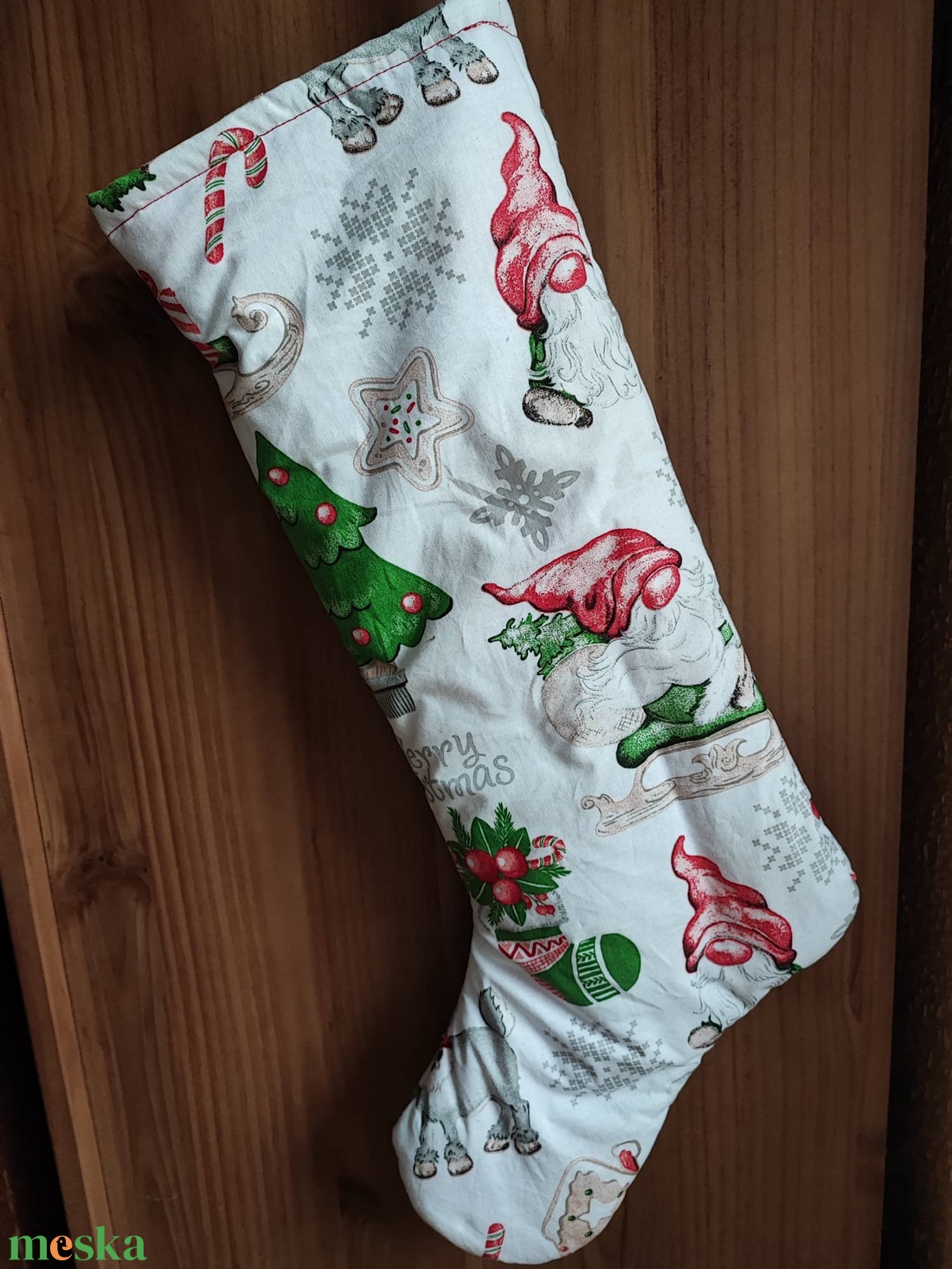 Óriási mikulás csizma / zsák - karácsony - mikulás - mikulás zsák - Meska.hu