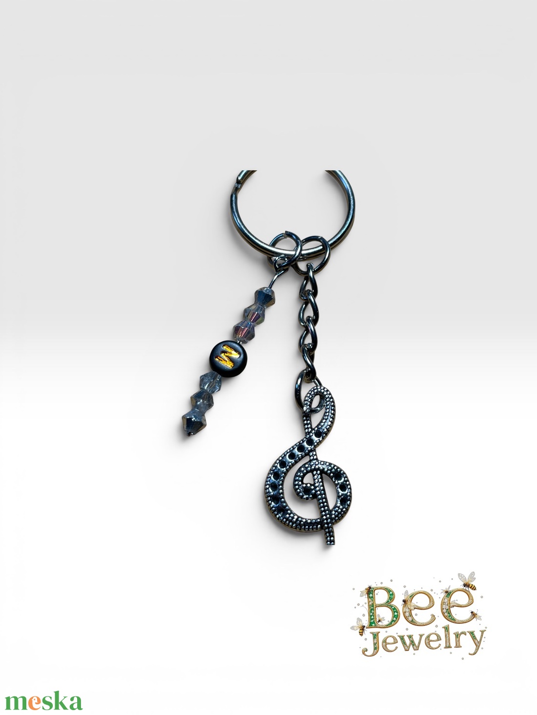 Bee Jewelry � Szerencse-kanál: Kézműves Mini Üvegcse és Ékszer Scoop - táska & tok - kulcstartó & táskadísz - kulcstartó - Meska.hu