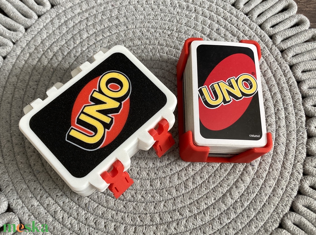 UNO kártya tartó és tároló doboz  3D nyomtatott - játék & sport - táblajáték és kártyajáték - kártya - Meska.hu UNO kártya tartó és tároló doboz  3D nyomtatott - játék & sport - táblajáték és kártyajáték - kártya - Meska.hu