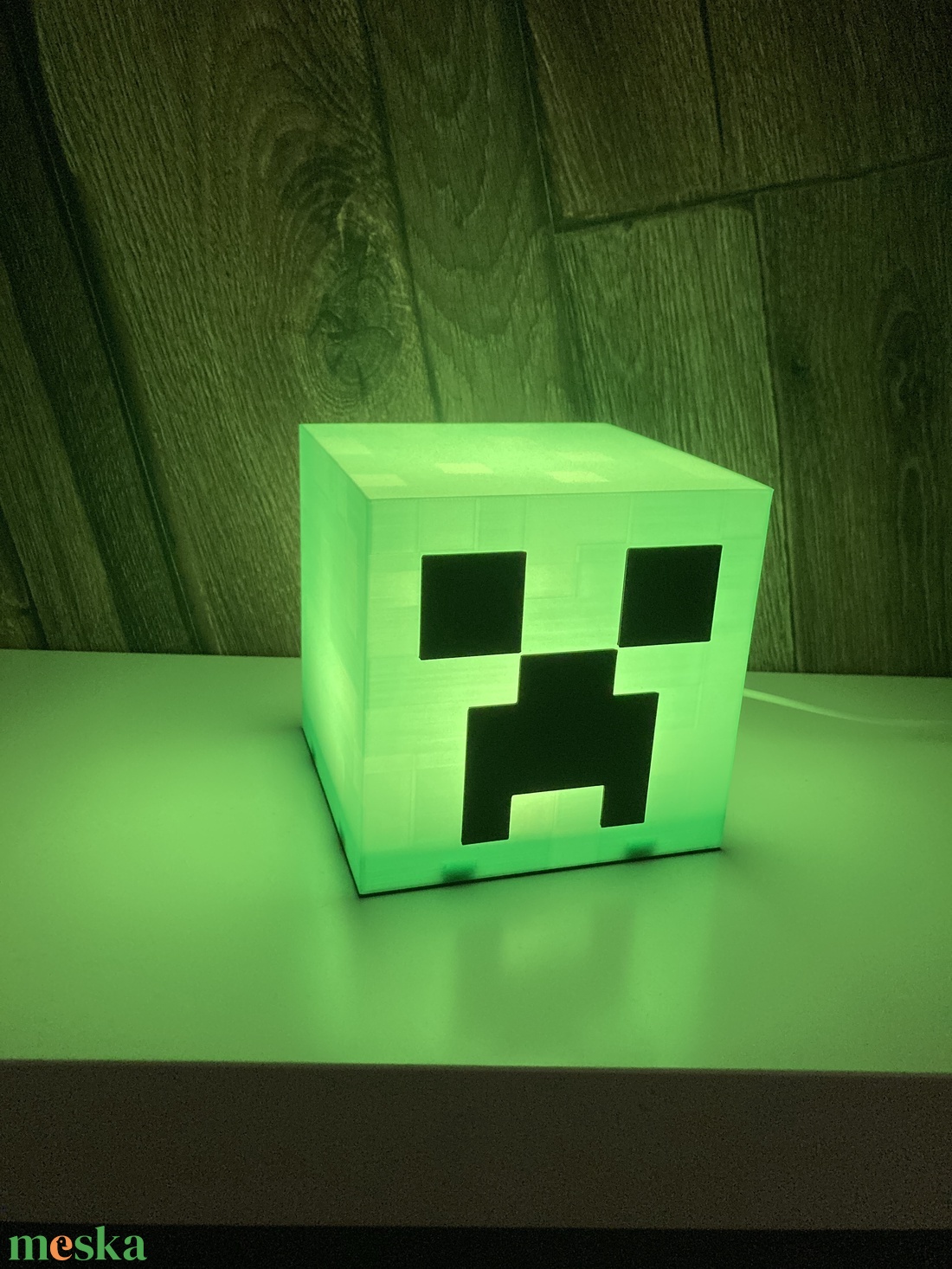 Minecraft Creeper hangulatlámpa - otthon & életmód - lámpa - asztali lámpa - Meska.hu Minecraft Creeper hangulatlámpa - otthon & életmód - lámpa - asztali lámpa - Meska.hu