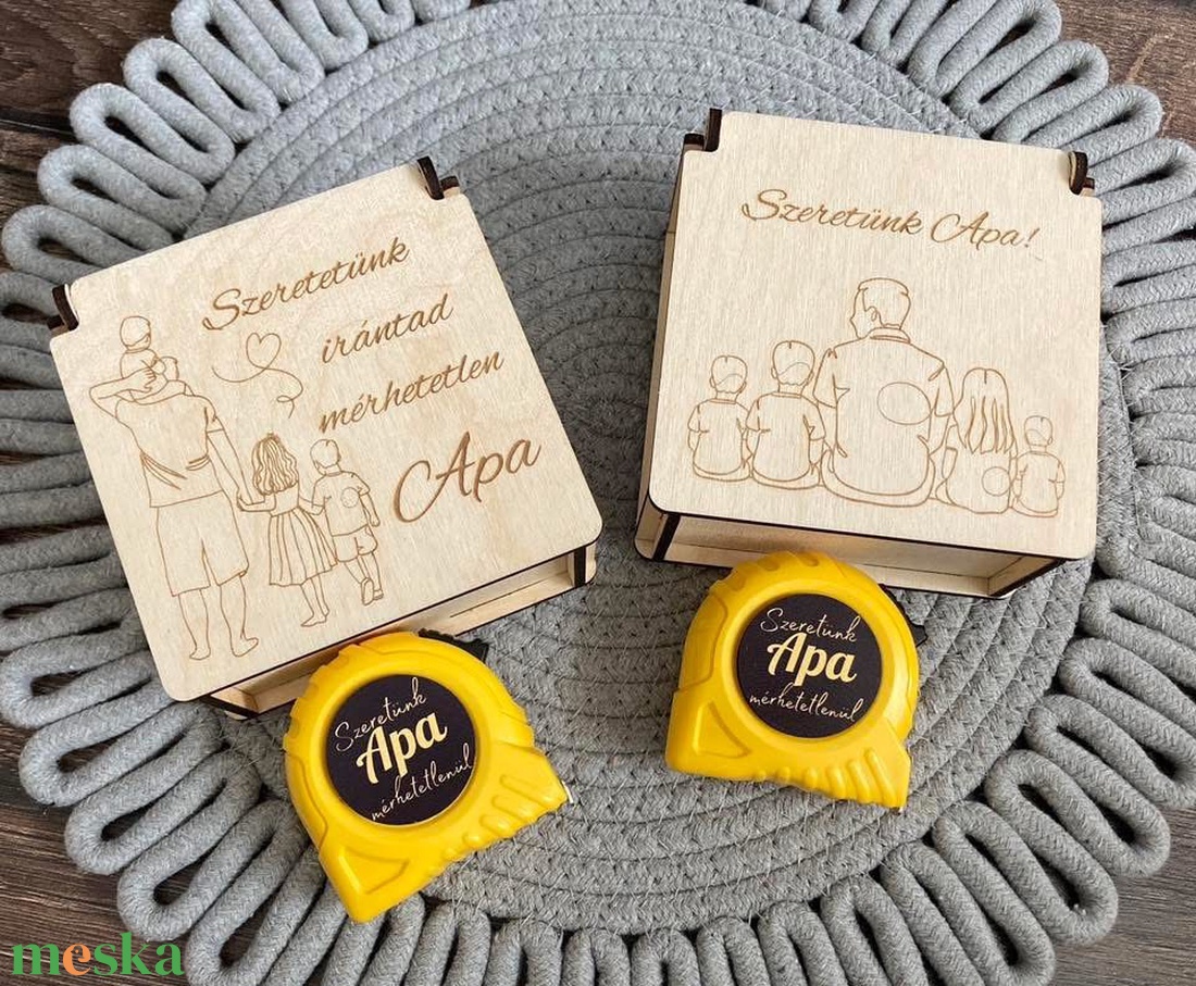 Apa mérőszalag - esküvő - emlék & ajándék - doboz - Meska.hu Apa mérőszalag - esküvő - emlék & ajándék - doboz - Meska.hu