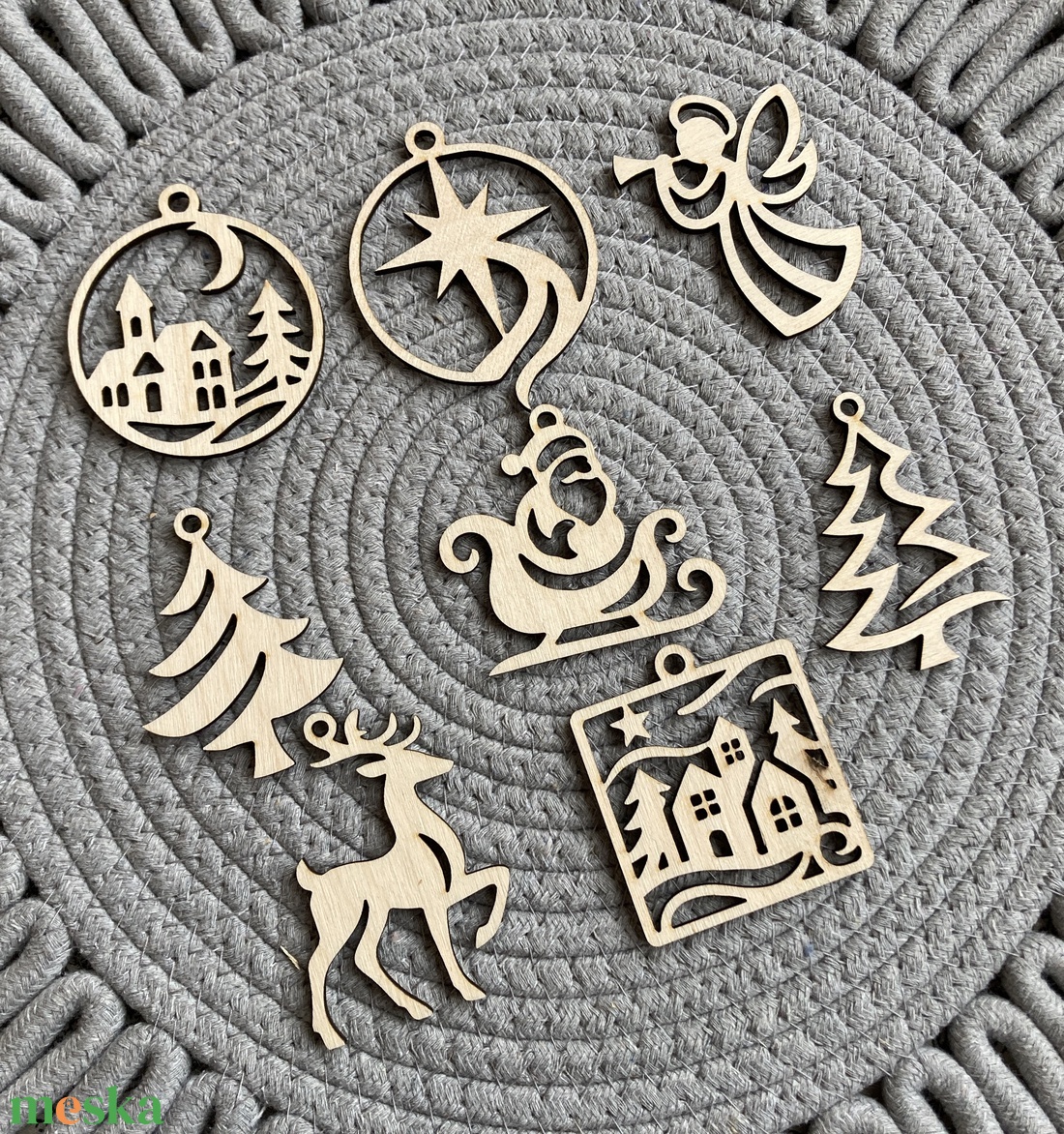 Fa karácsonyfa díszek - karácsony - karácsonyi lakásdekoráció - karácsonyfadíszek - Meska.hu Fa karácsonyfa díszek - karácsony - karácsonyi lakásdekoráció - karácsonyfadíszek - Meska.hu