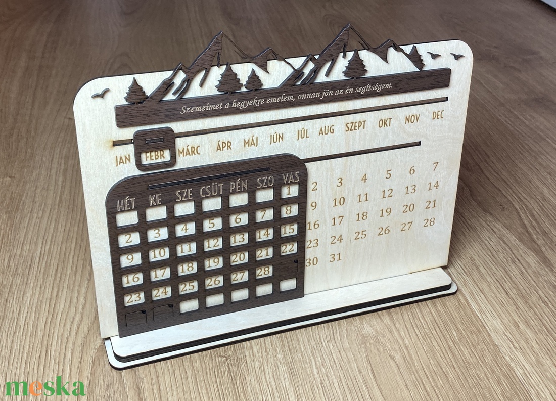Öröknaptár - otthon & életmód - dekoráció - fali és függő dekoráció - falinaptár & öröknaptár - Meska.hu