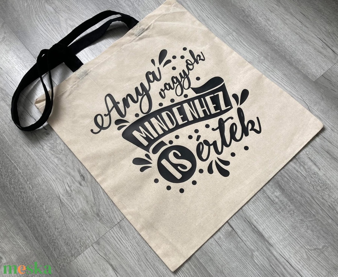 Vászontáska - táska & tok - bevásárlás & shopper táska - shopper, textiltáska, szatyor - Meska.hu