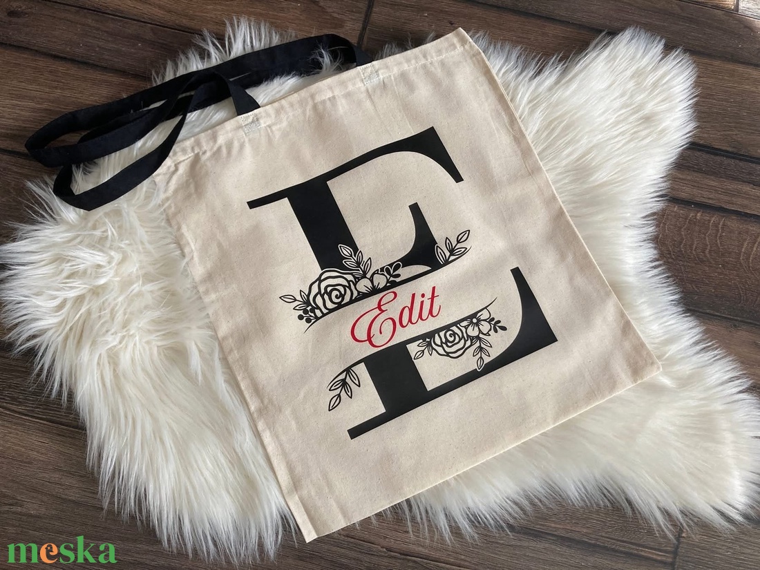 Vászontáska - táska & tok - bevásárlás & shopper táska - shopper, textiltáska, szatyor - Meska.hu