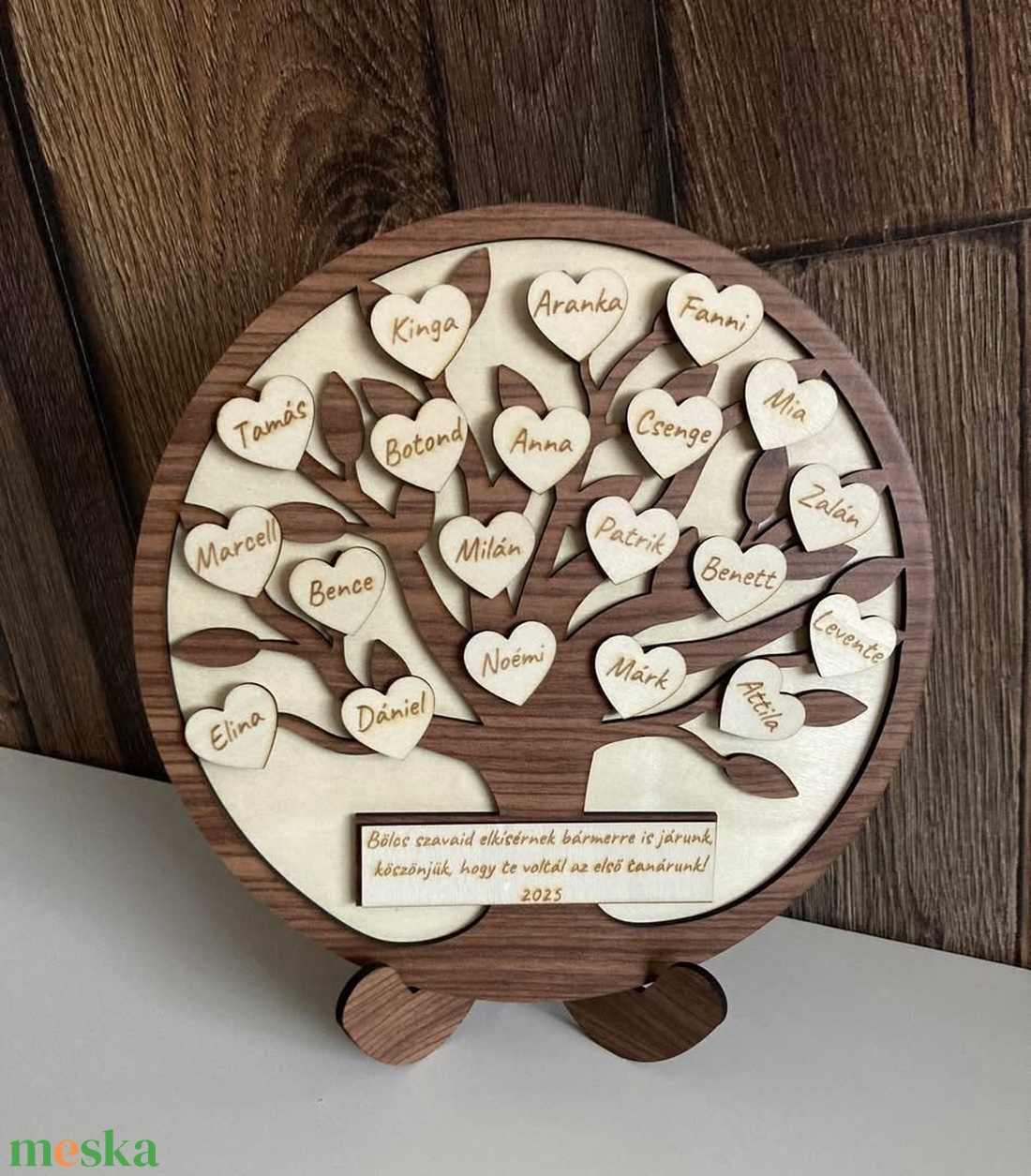 Egyedi életfa asztali dísz - otthon & életmód - dekoráció - asztal és polc dekoráció - asztaldísz - Meska.hu