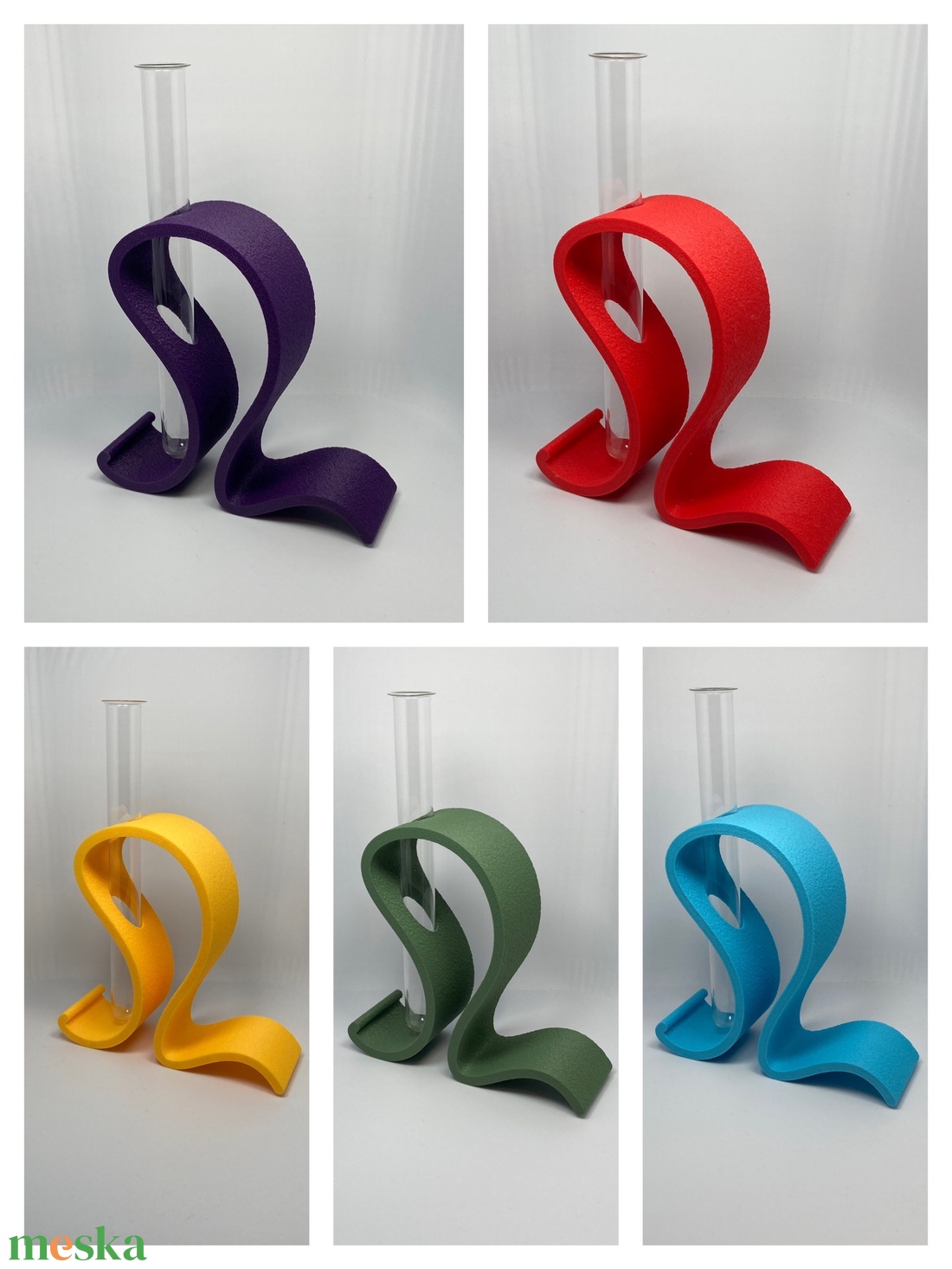 Modern, 3D nyomtatott design darab - otthon & életmód - virágdekoráció - virágtartó - váza - Meska.hu