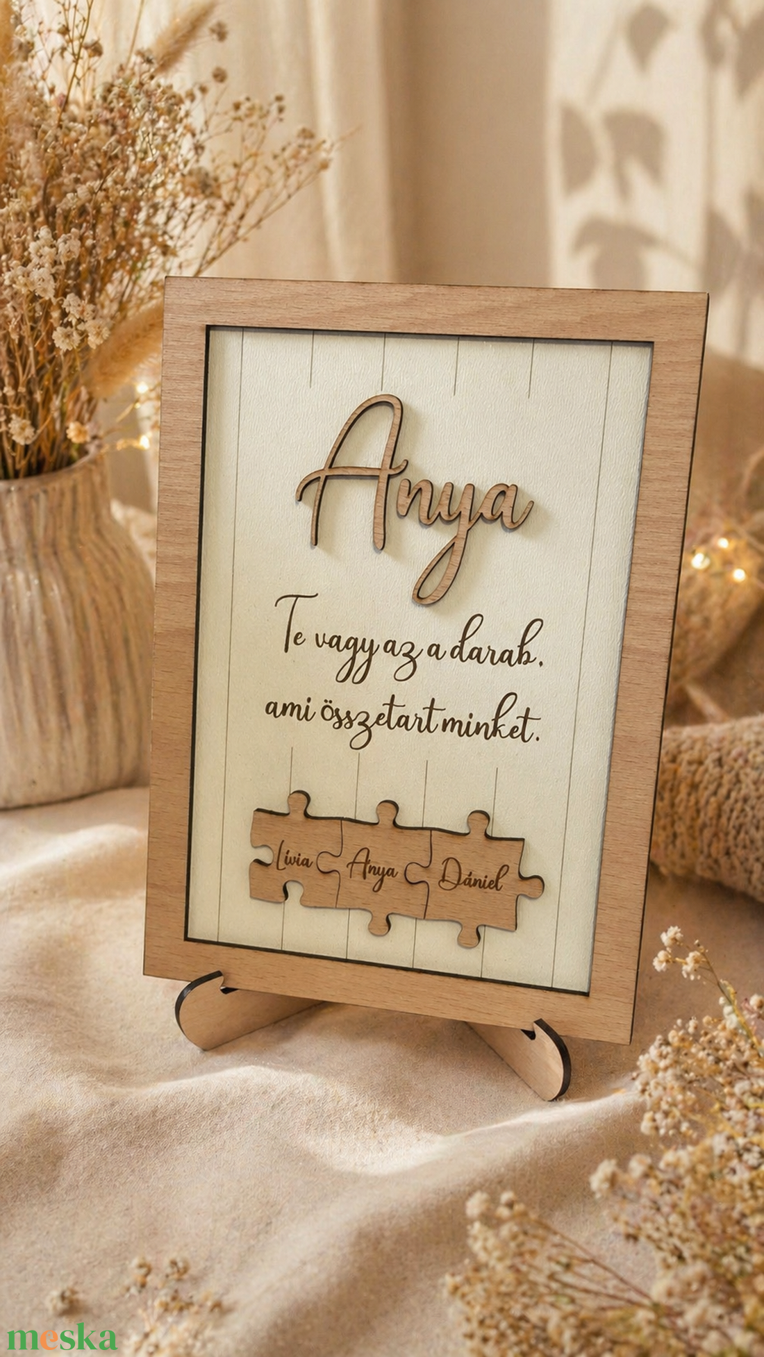 Képkeretes ajándék Anyának - otthon & életmód - dekoráció - kép & falikép - képkeret - Meska.hu