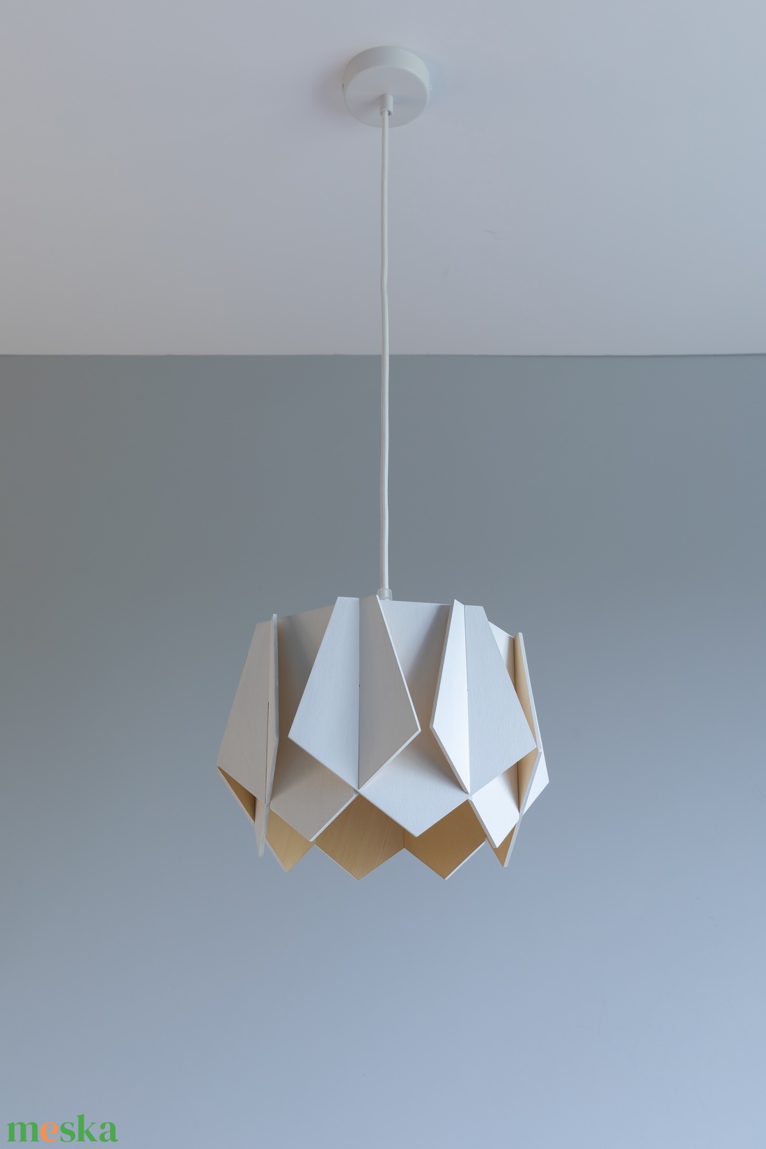 LOTUS MIDI WHITE lámpa - otthon & életmód - lámpa - mennyezeti lámpa - Meska.hu