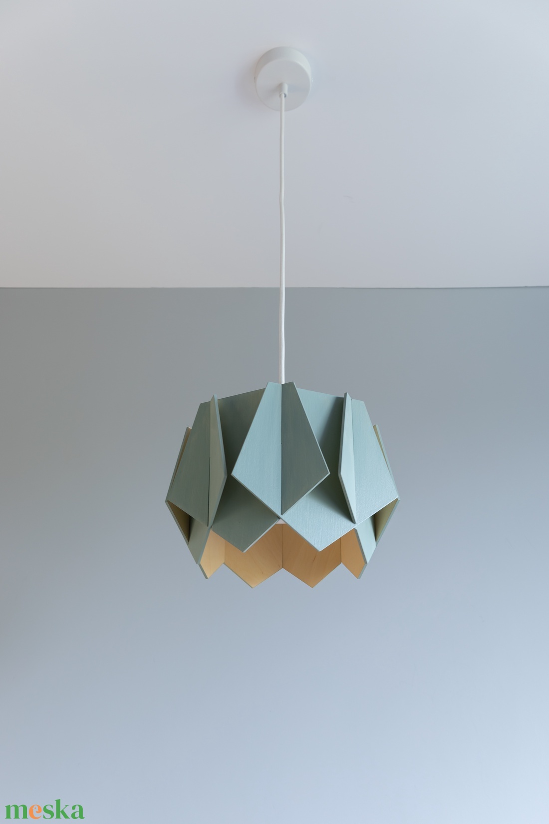 LOTUS MIDI SAGE lámpa - otthon & életmód - lámpa - mennyezeti lámpa - Meska.hu