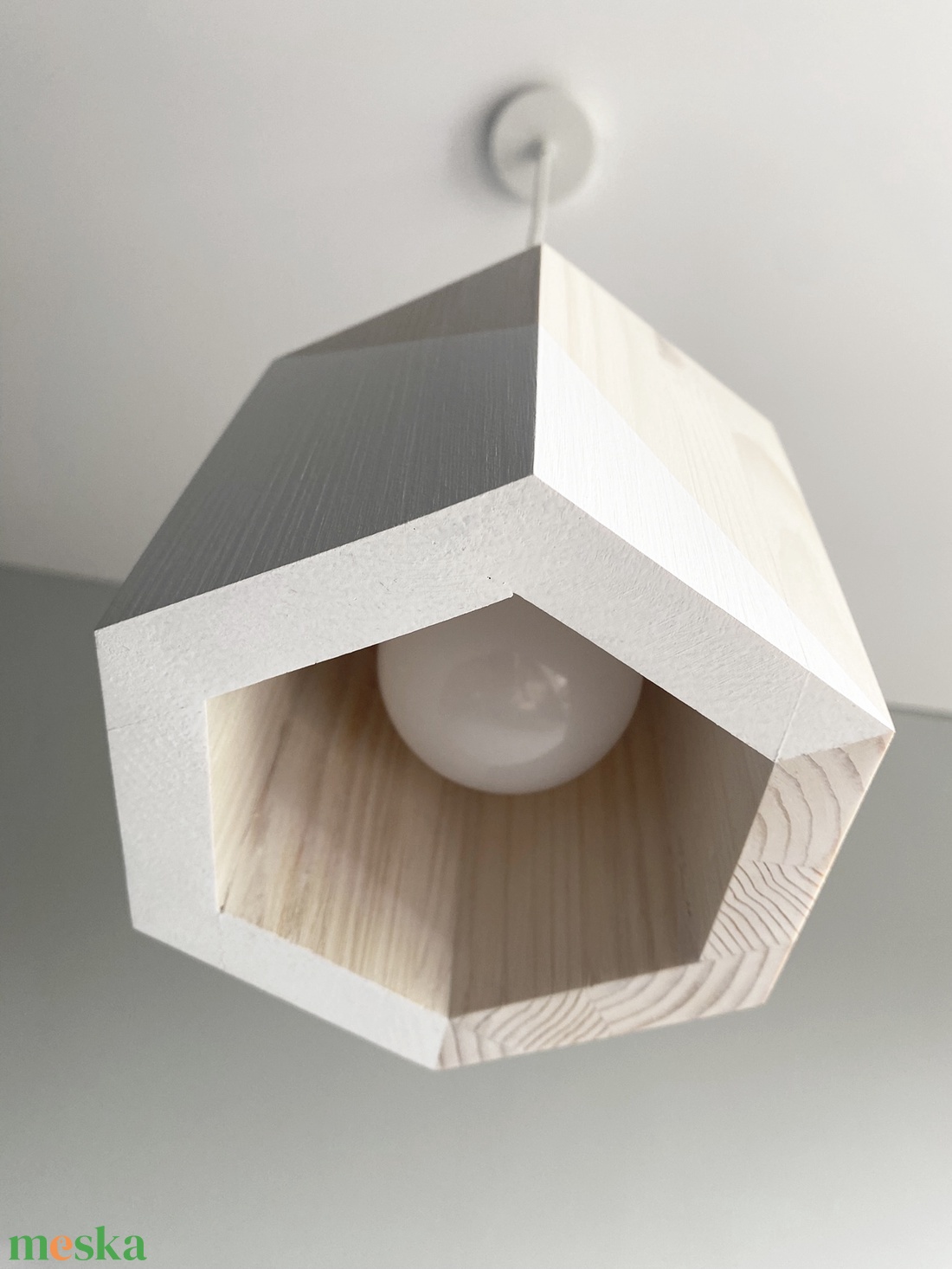 HONEY MIDI SINGLE WHITE lámpa - otthon & életmód - lámpa - mennyezeti lámpa - Meska.hu