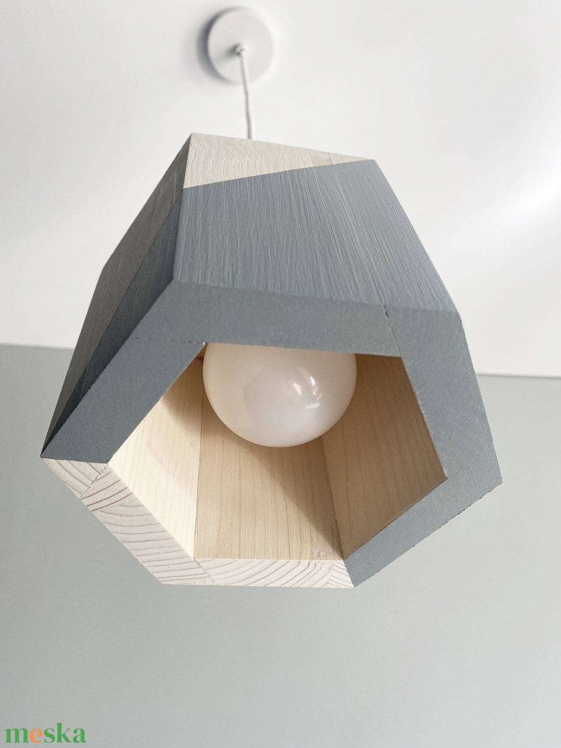 HONEY MIDI SINGLE GREY lámpa - otthon & életmód - lámpa - mennyezeti lámpa - Meska.hu