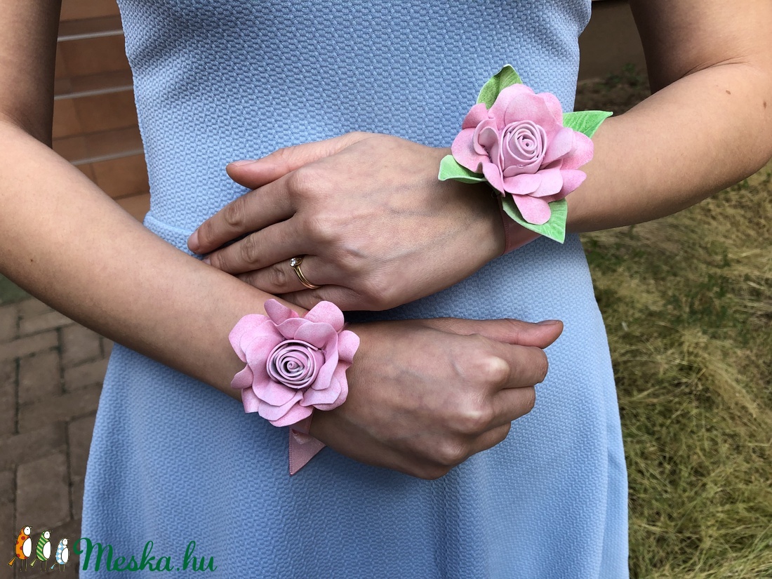 Koszorúslány csuklódísz / karkötő / kardísz -  - Meska.hu