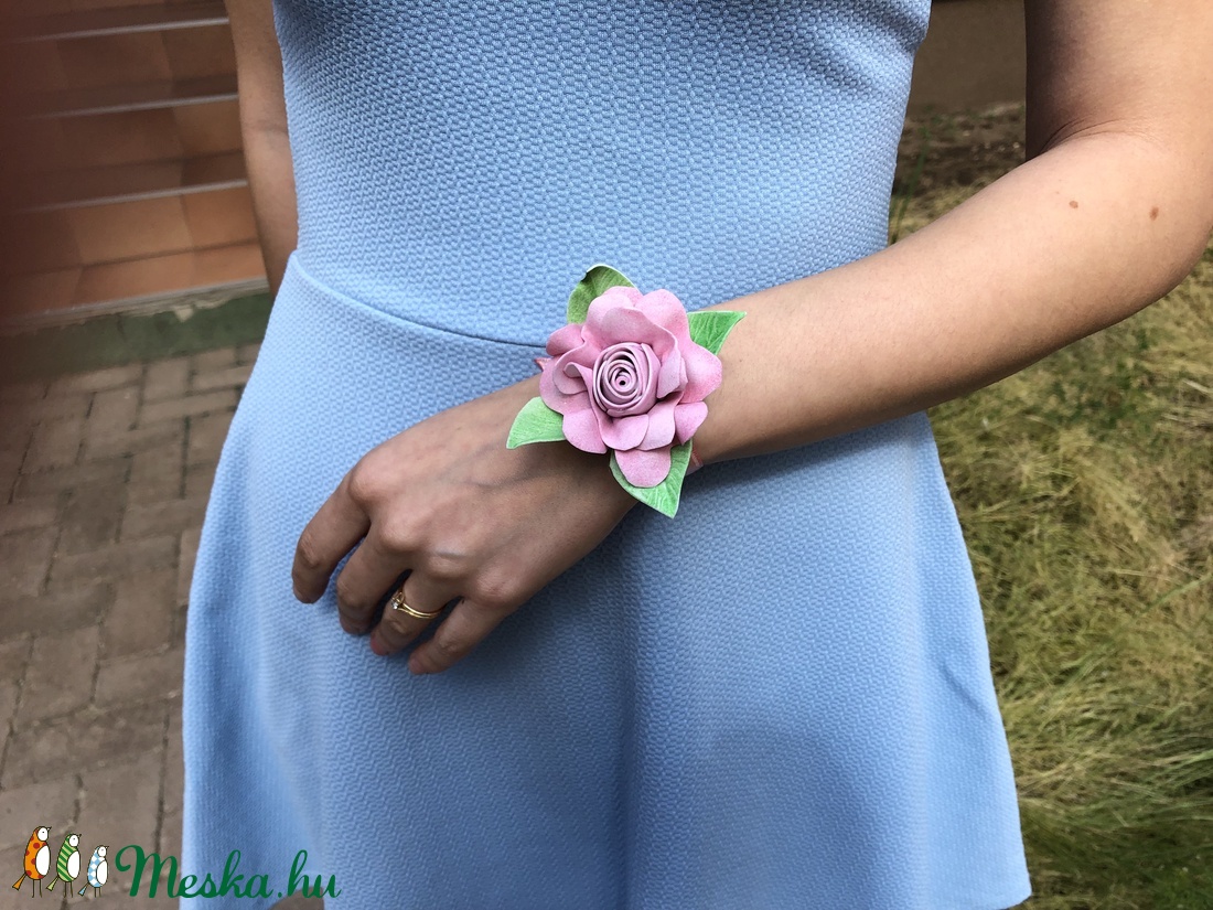 Koszorúslány csuklódísz / karkötő / kardísz -  - Meska.hu