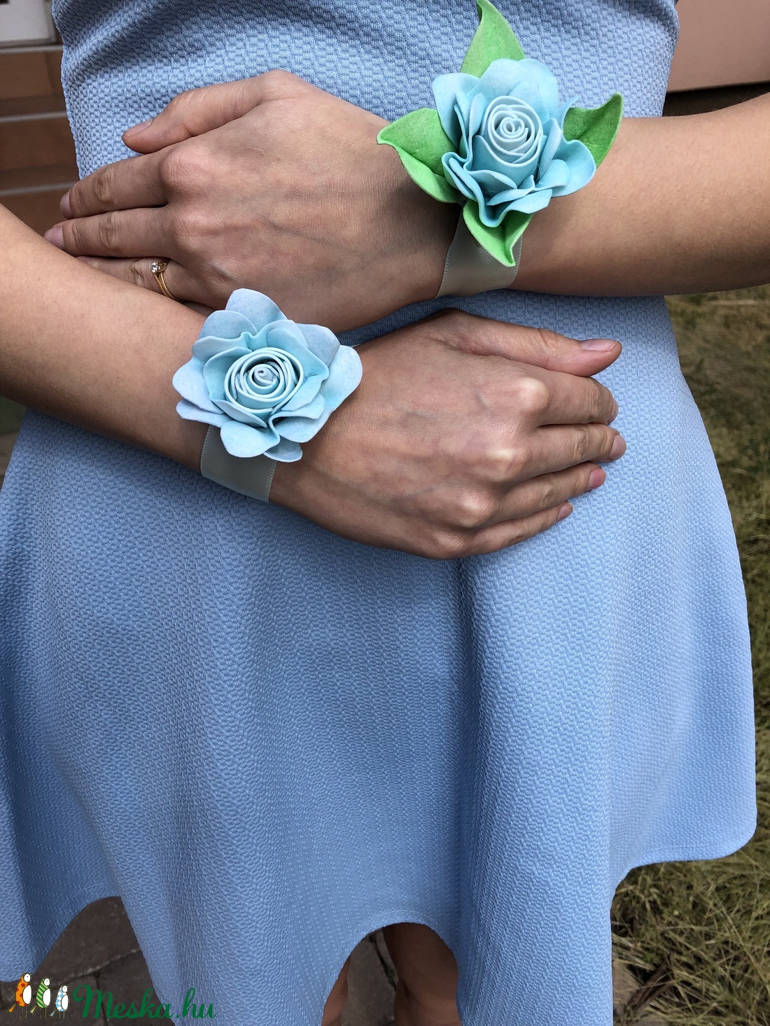 Koszorúslány csuklódísz / karkötő / kardísz -  - Meska.hu