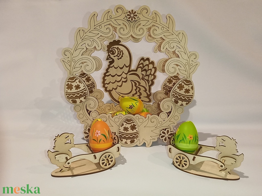 Húsvéti tojás tartó. - otthon & életmód - dekoráció - asztal és polc dekoráció - asztaldísz - Meska.hu