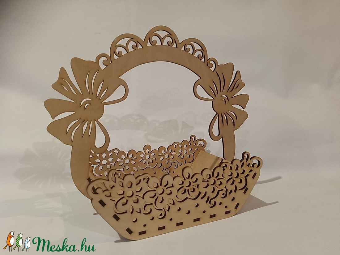 Húsvéti kosár. - otthon & életmód - dekoráció - asztal és polc dekoráció - asztaldísz - Meska.hu