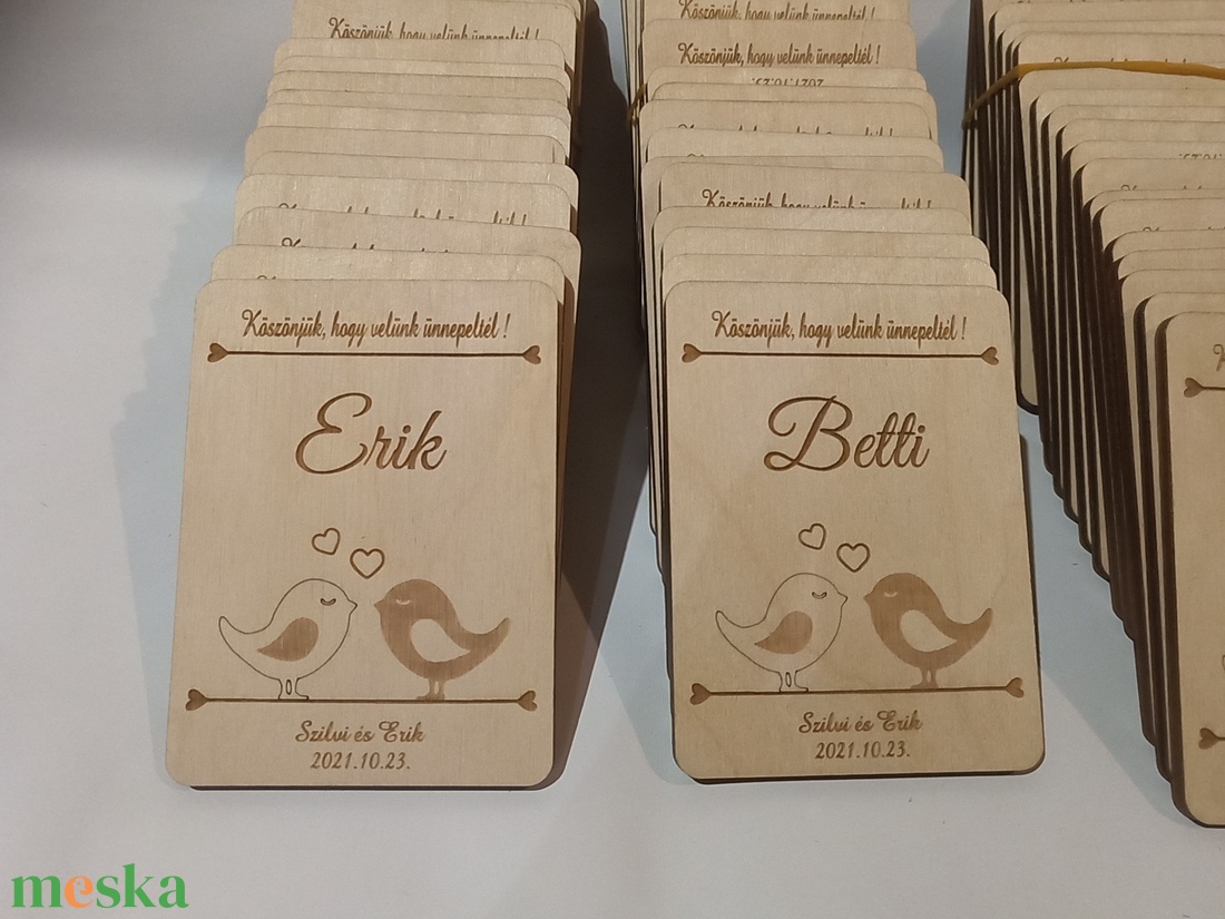 Köszönet ajándék  - esküvő - emlék & ajándék - köszönőajándék - Meska.hu
