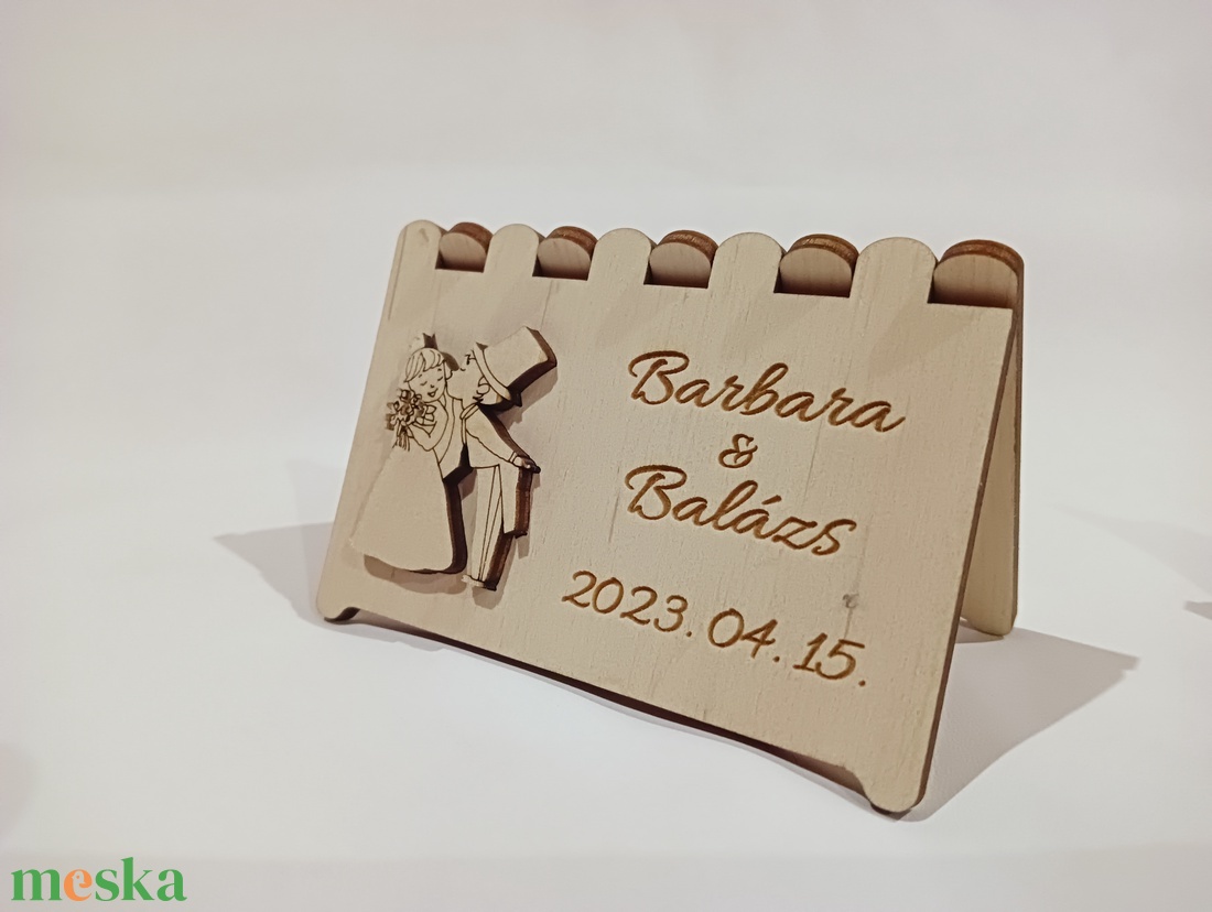 Ültető és köszönet - esküvő - meghívó & kártya - ültetési rend - Meska.hu