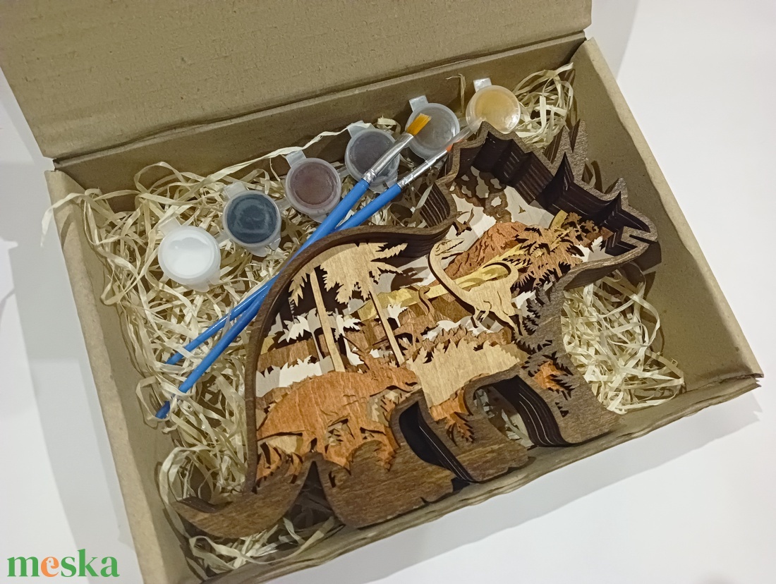 3D Dínó - otthon & életmód - dekoráció - kép & falikép - 3d képek - Meska.hu 3D Dínó - otthon & életmód - dekoráció - kép & falikép - 3d képek - Meska.hu