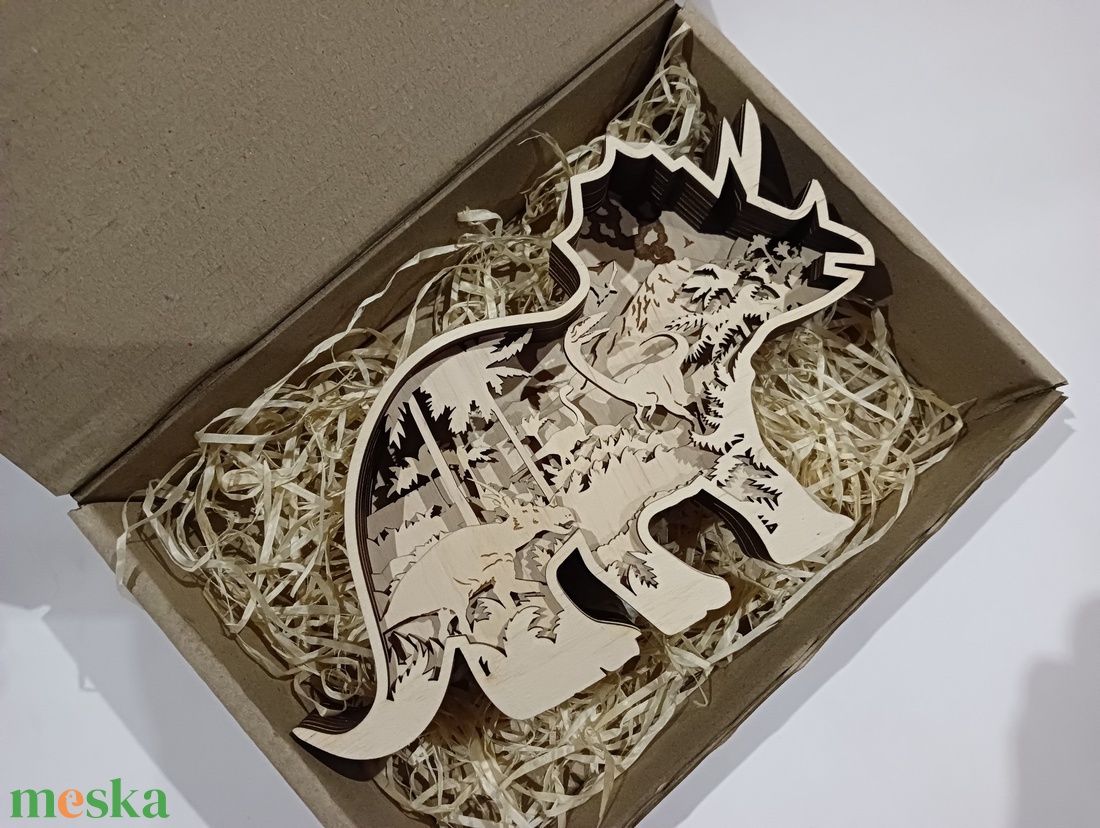 3D Dínó - otthon & életmód - dekoráció - kép & falikép - 3d képek - Meska.hu 3D Dínó - otthon & életmód - dekoráció - kép & falikép - 3d képek - Meska.hu