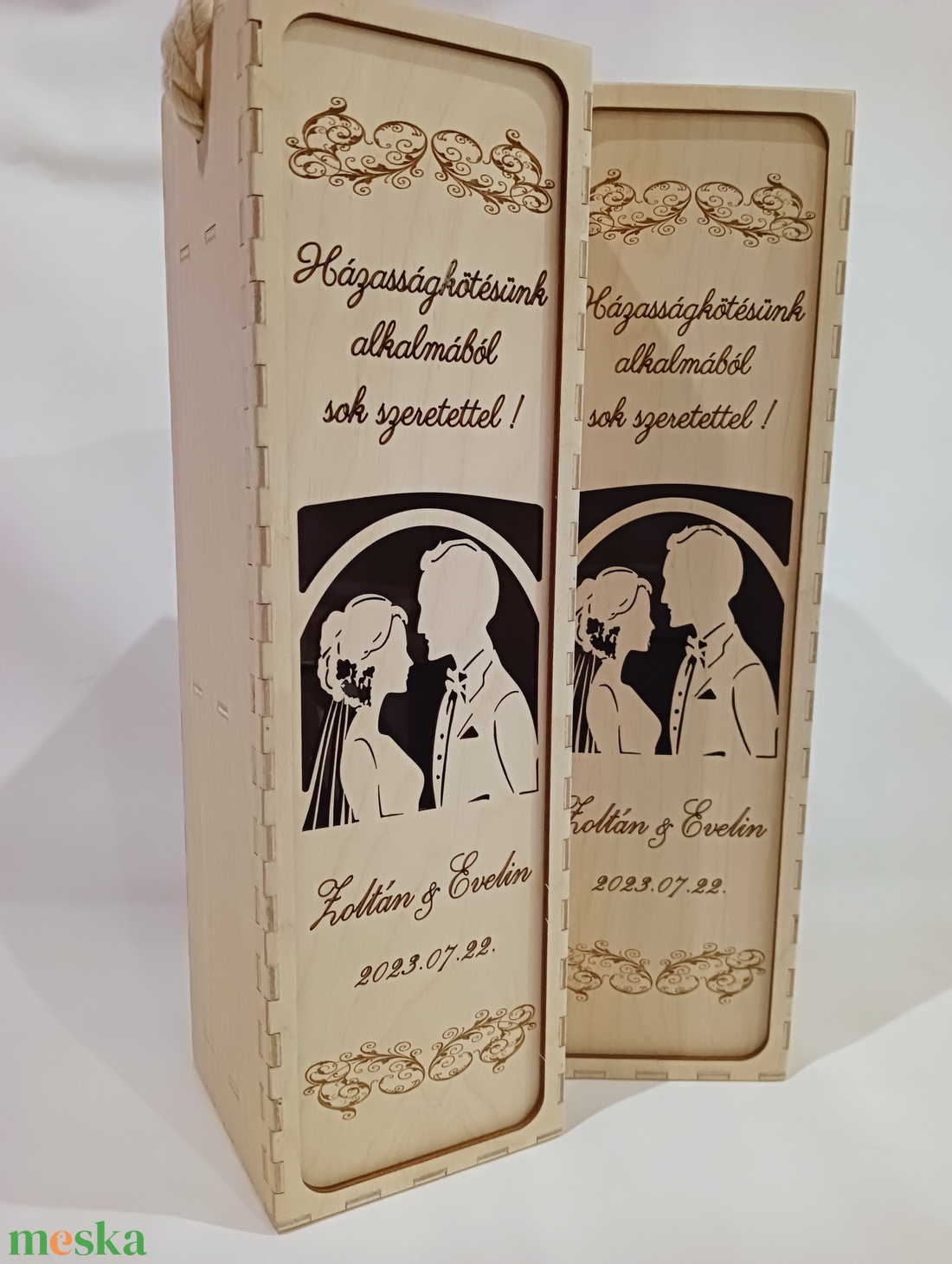 Boros doboz - esküvő - emlék & ajándék - szülőköszöntő ajándék - Meska.hu Boros doboz - esküvő - emlék & ajándék - szülőköszöntő ajándék - Meska.hu