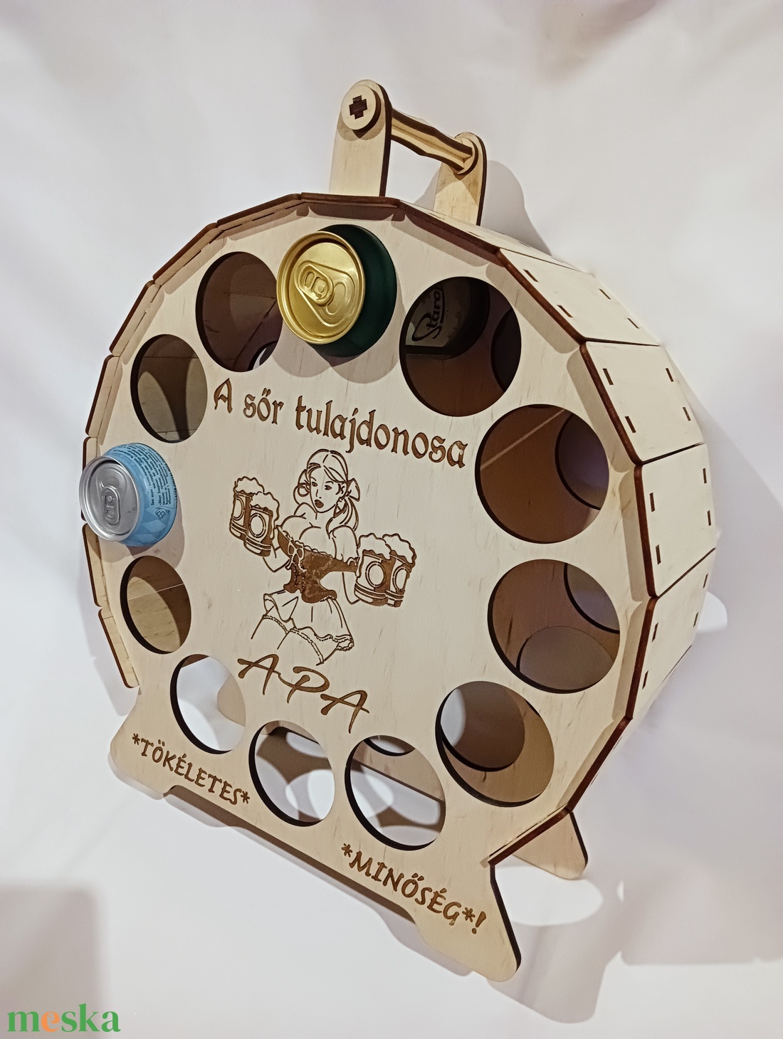 Sörtartó - otthon & életmód - konyhafelszerelés, tálalás - italos kellékek - sörtartó - Meska.hu