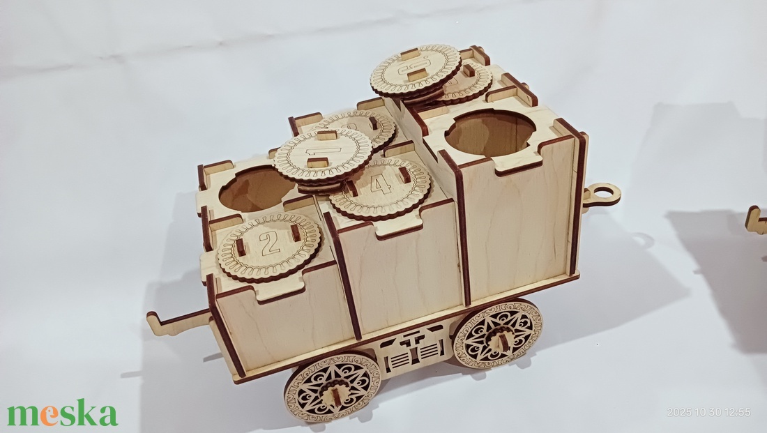 Adventi kisvonat  - karácsony - adventi díszek - adventi naptár - Meska.hu Adventi kisvonat  - karácsony - adventi díszek - adventi naptár - Meska.hu