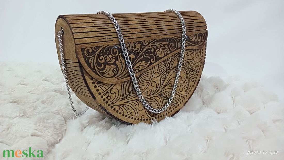 Fa retikül  - táska & tok - kézitáska & válltáska - kézitáska - Meska.hu