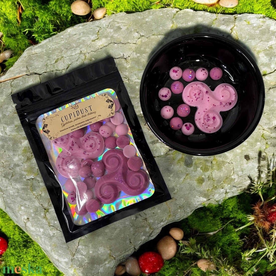 Gyümölcsös púder 30g - Szójaviasz illatviasz - Nikolett Dekor - otthon & életmód - gyertya, illat, aroma - illatviasz - Meska.hu Gyümölcsös púder 30g - Szójaviasz illatviasz - Nikolett Dekor - otthon & életmód - gyertya, illat, aroma - illatviasz - Meska.hu