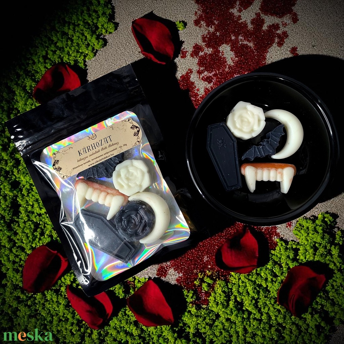 Kókuszos csokoládé 30g - szójaviasz illatviasz - Nikolett Dekor - otthon & életmód - gyertya, illat, aroma - illatviasz - Meska.hu