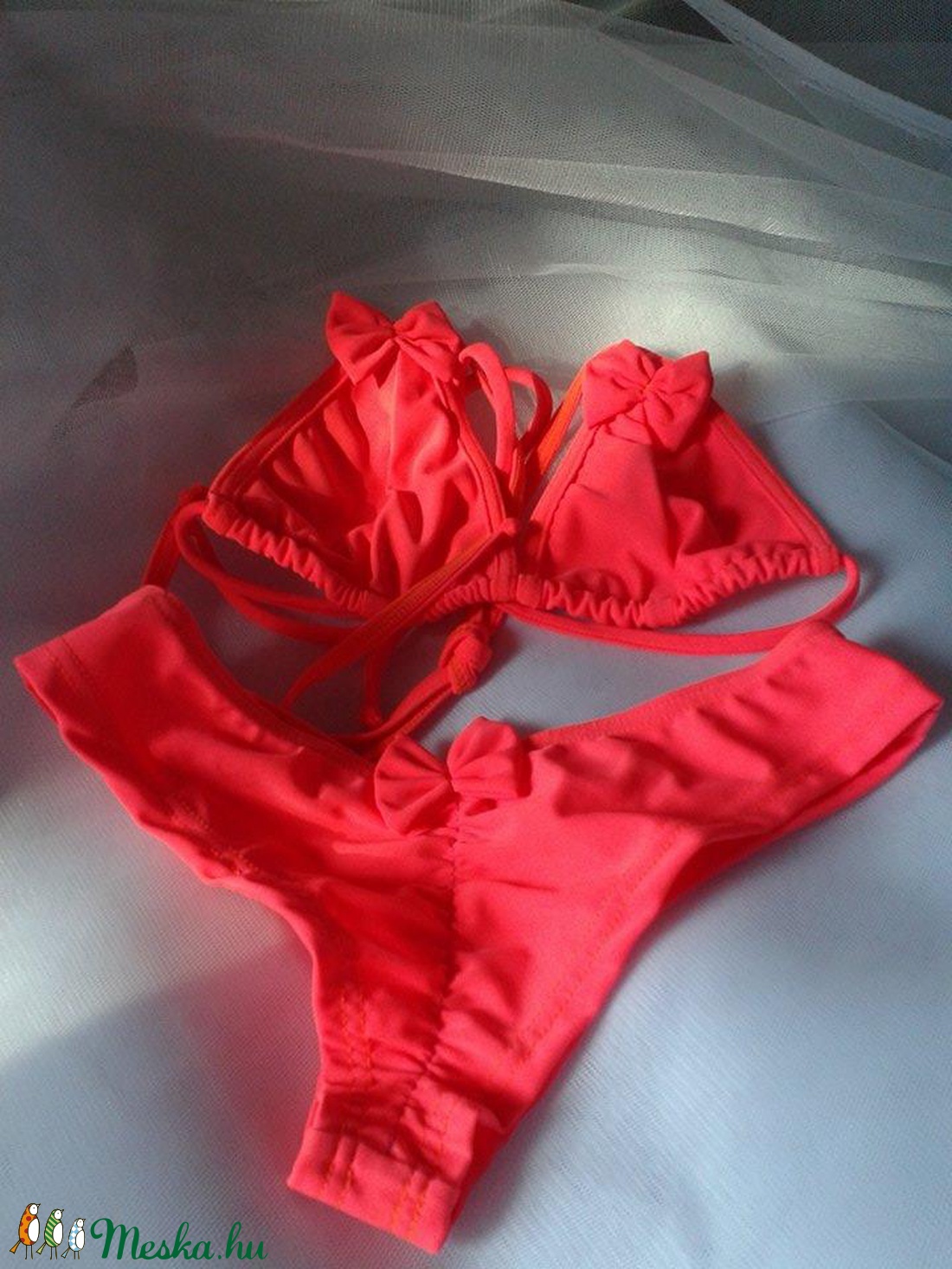 Uv narancs bikini - ruha & divat - női ruha - top - Meska.hu Uv narancs bikini - ruha & divat - női ruha - top - Meska.hu