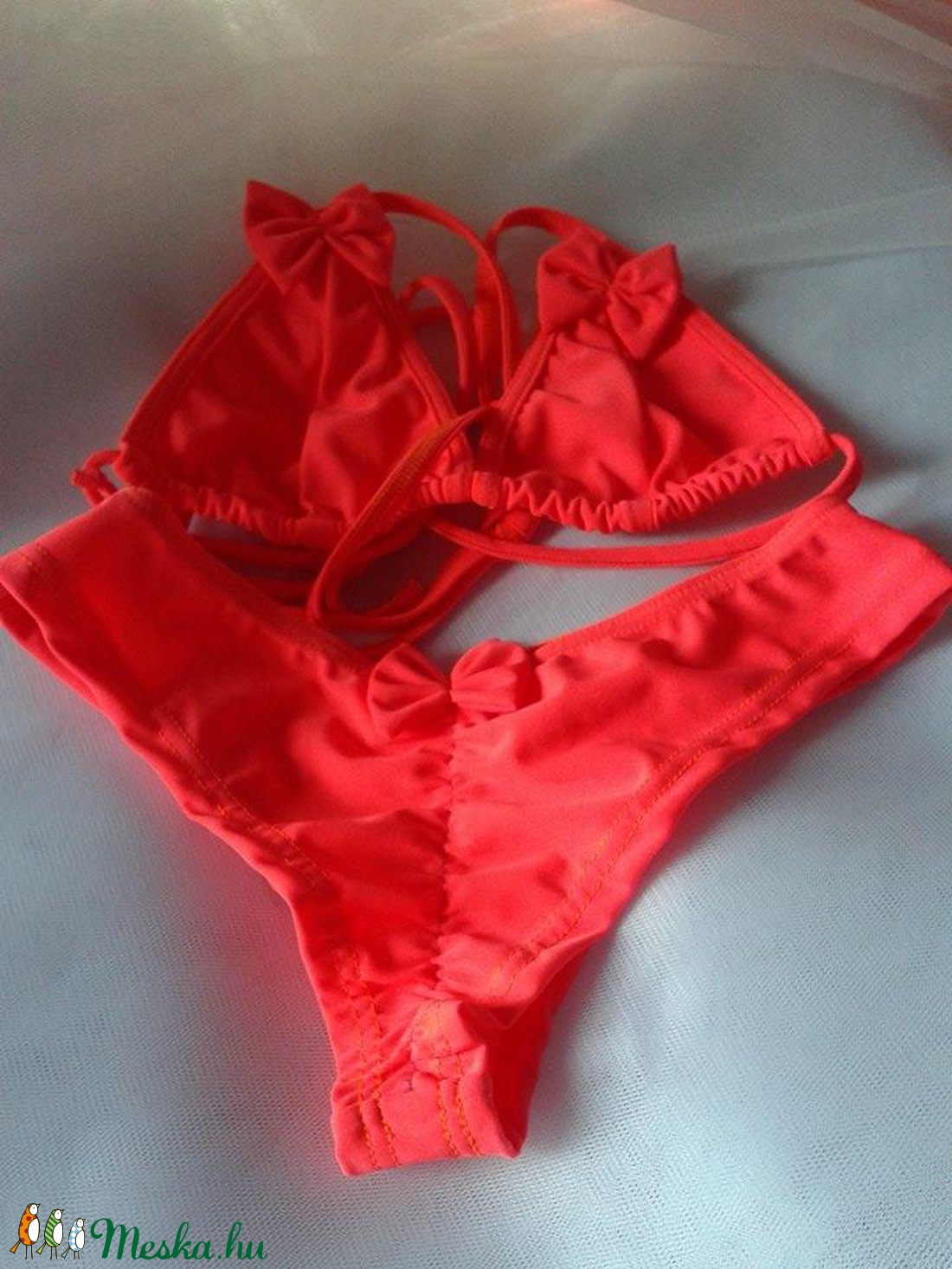 Uv narancs bikini - ruha & divat - női ruha - top - Meska.hu Uv narancs bikini - ruha & divat - női ruha - top - Meska.hu