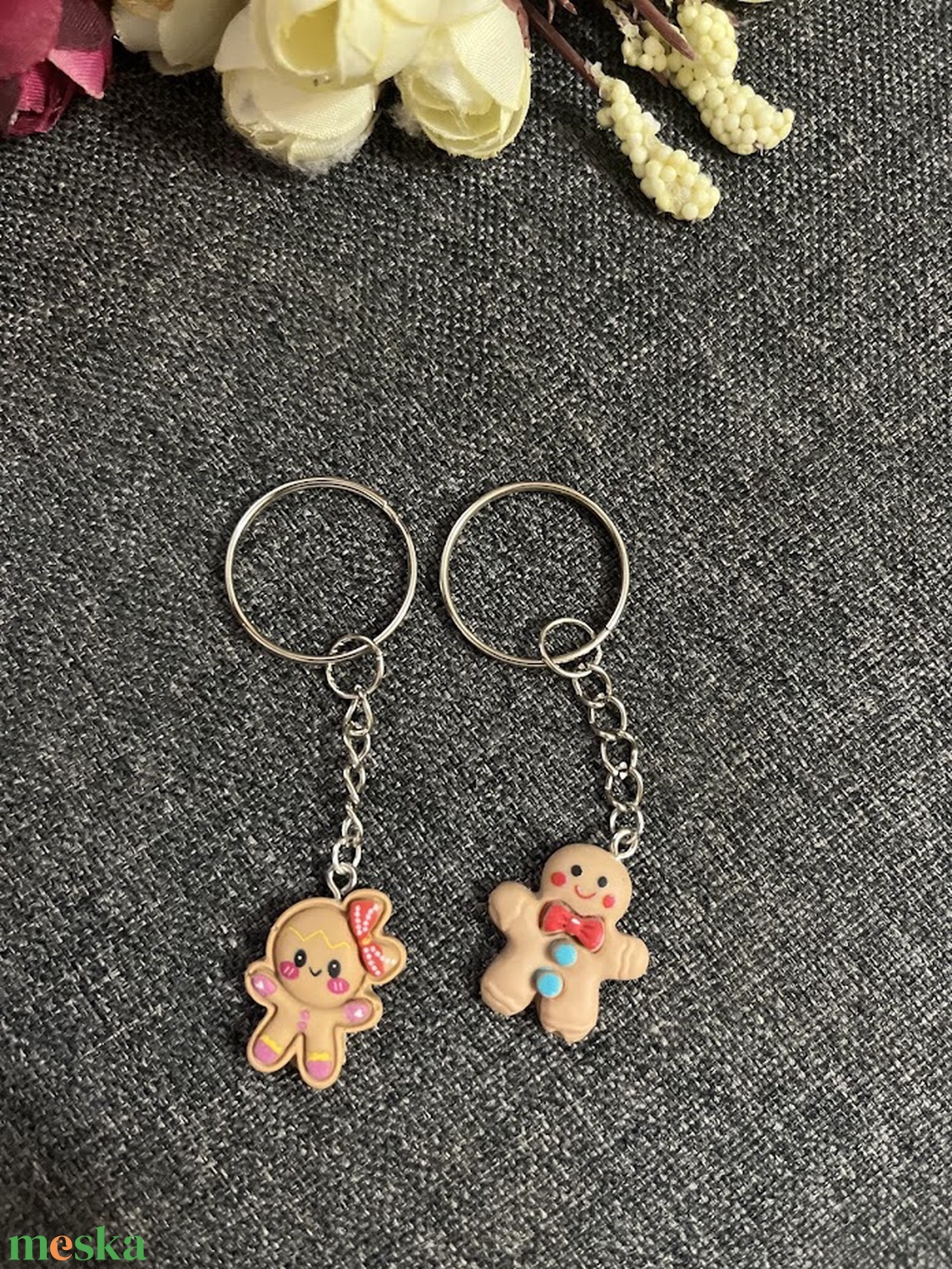 Mézi mézeskalács kulcstartó - táska & tok - kulcstartó & táskadísz - kulcstartó - Meska.hu