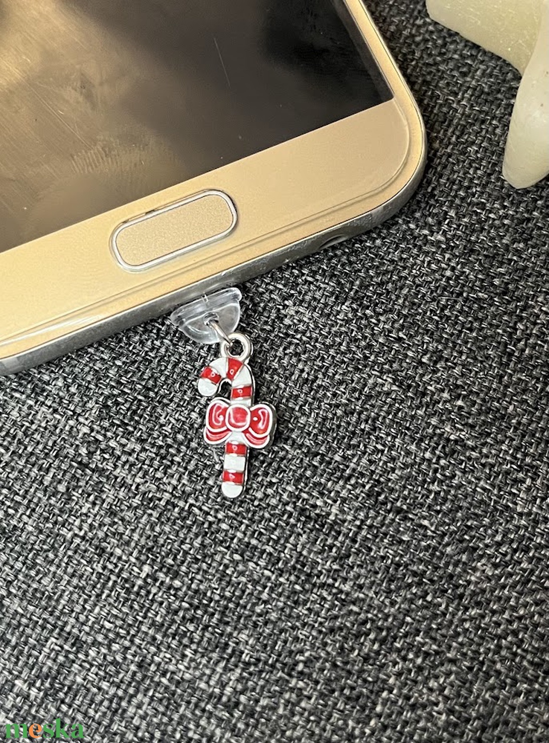 Karácsonyi mobildísz porvédő (C típus vagy Iphone) - táska & tok - pénztárca & más tok - telefontok - Meska.hu