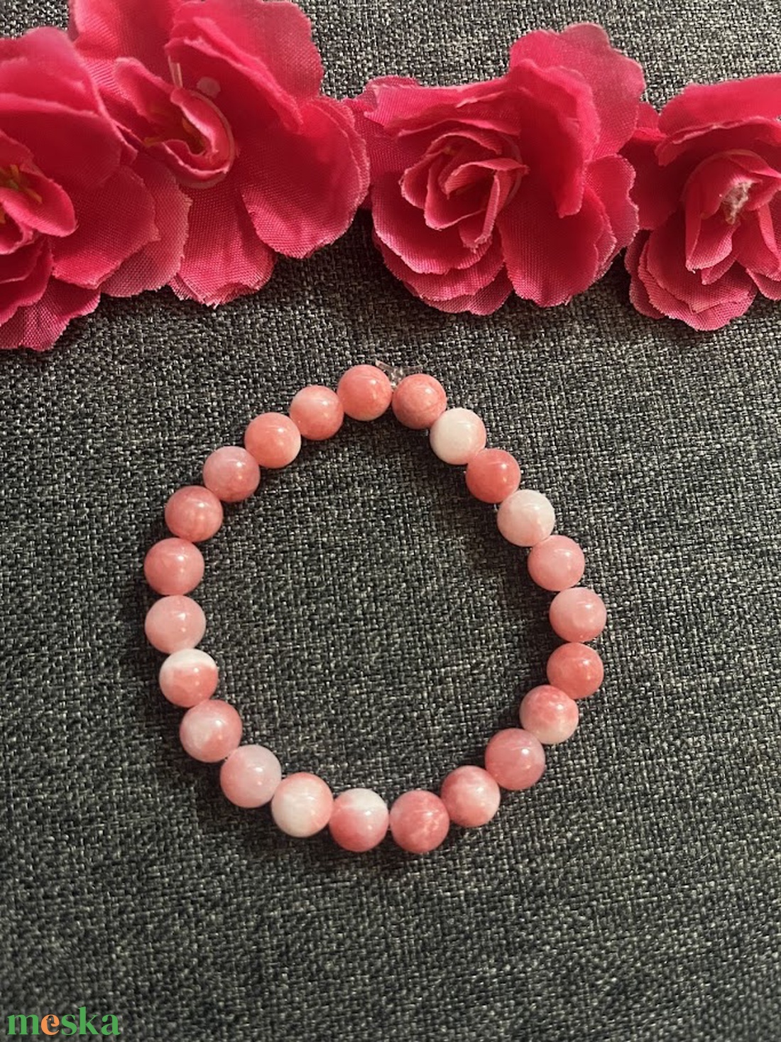 Ásványkarkötő  - ékszer - karkötő - gyöngyös karkötő - Meska.hu