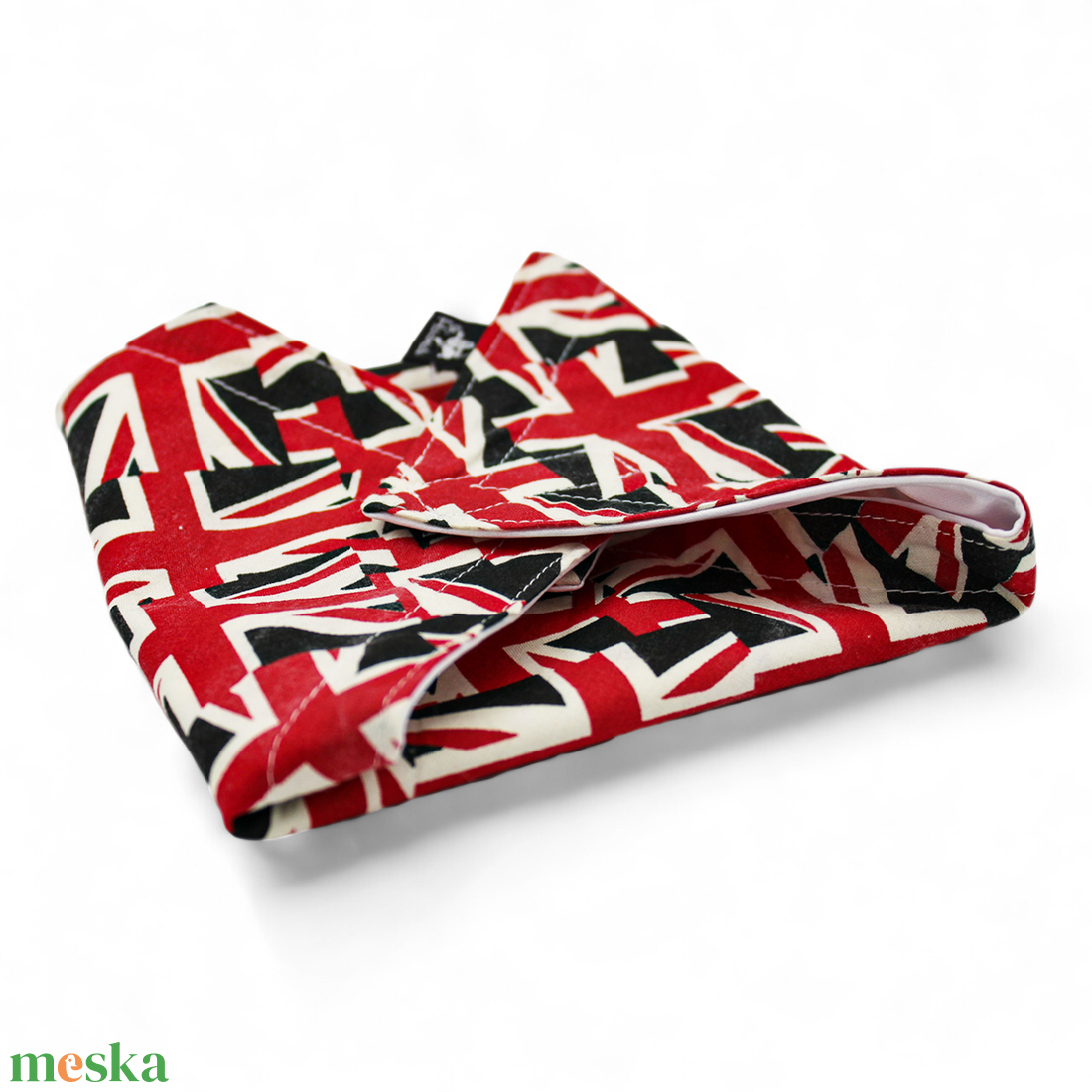 Brit zászlós újraszalvéta, uzsis szalvéta, szendvics csomagoló (g003n) - otthon & életmód - konyhafelszerelés, tálalás - konyhai textil - szalvéta - Meska.hu