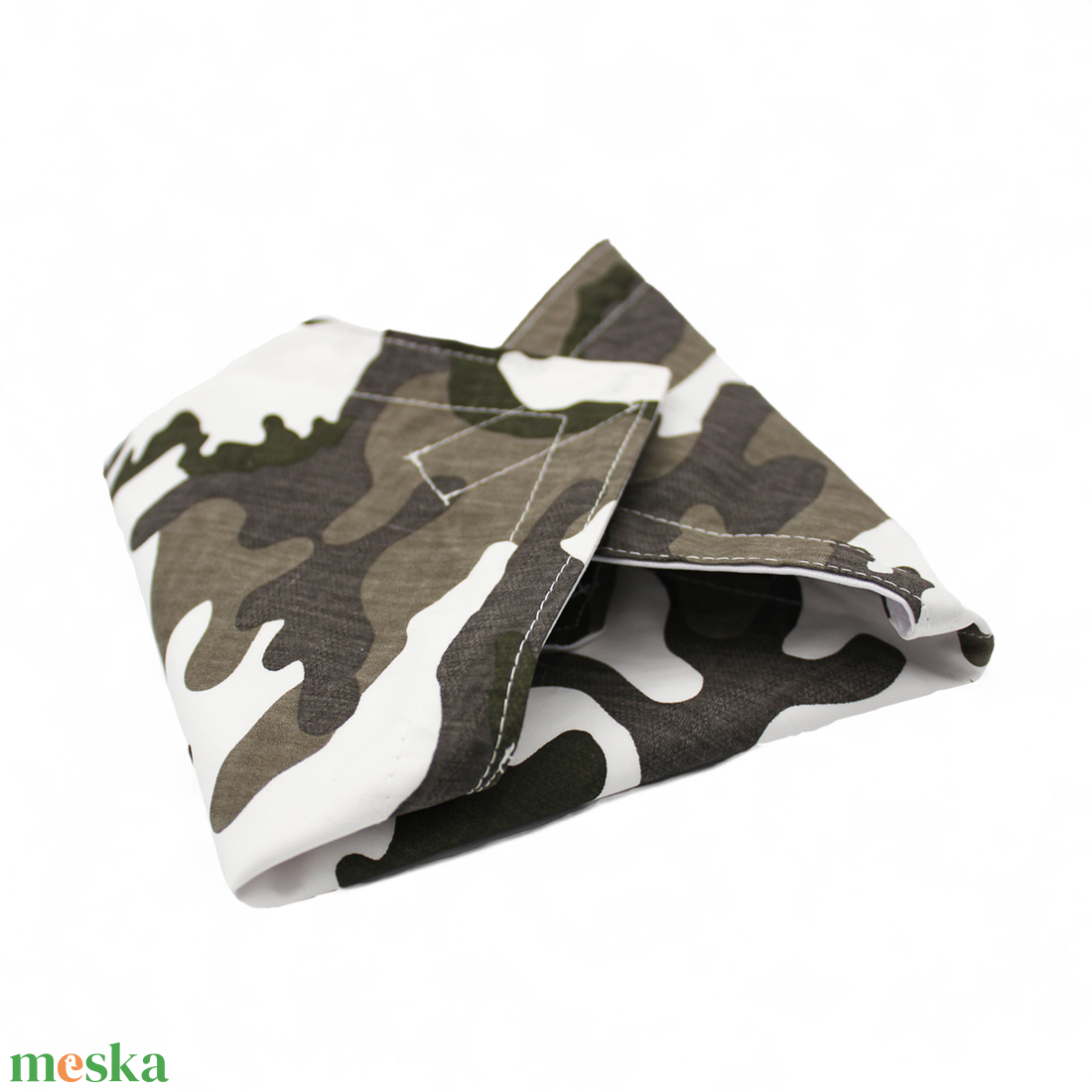 Szürke terepmintás újraszalvéta, uzsis szalvéta, szendvics csomagoló (g011n) - otthon & életmód - konyhafelszerelés, tálalás - konyhai textil - szalvéta - Meska.hu