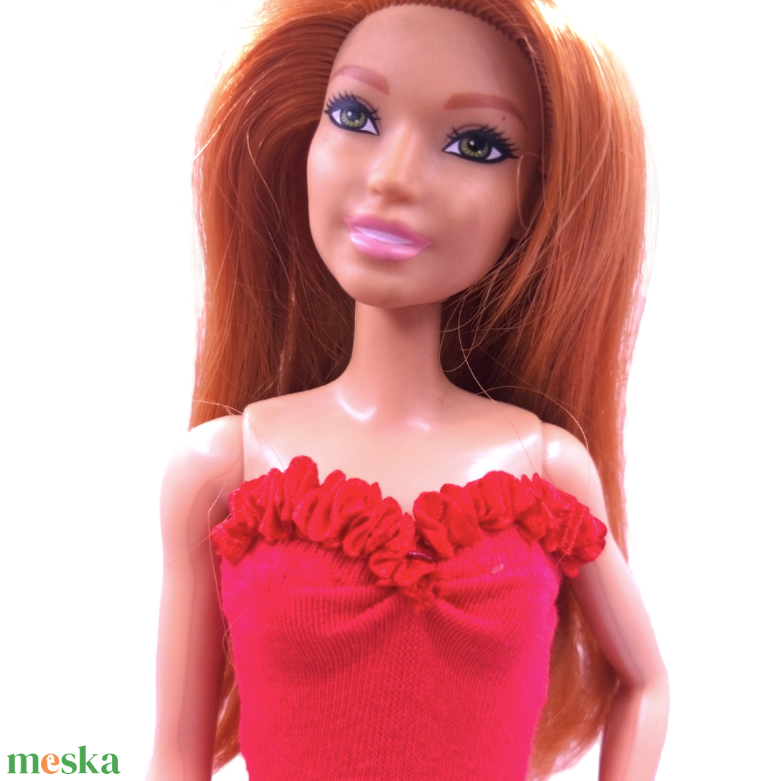 Extra hosszú fodros sellő fazonú estélyi ruha, piros - ruha barbie típusú babákhoz (a020pr) - játék & sport - baba & babaház - barbie ruhák - Meska.hu Extra hosszú fodros sellő fazonú estélyi ruha, piros - ruha barbie típusú babákhoz (a020pr) - játék & sport - baba & babaház - barbie ruhák - Meska.hu