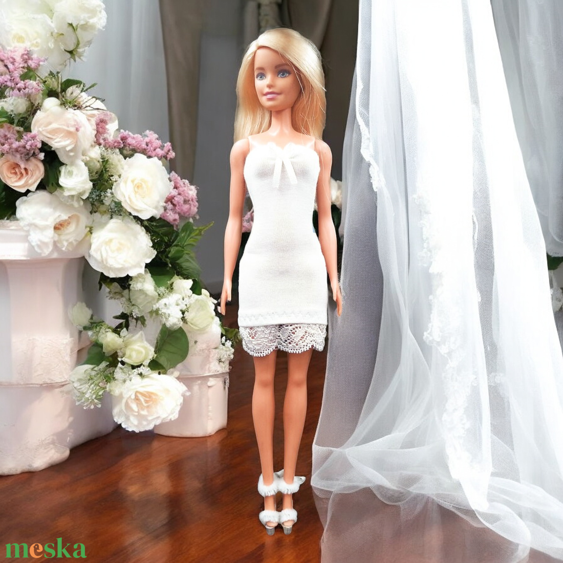Csupafehér barbie miniruha - ruha barbie típusú babákhoz (a051fh) - játék & sport - baba & babaház - barbie ruhák - Meska.hu Csupafehér barbie miniruha - ruha barbie típusú babákhoz (a051fh) - játék & sport - baba & babaház - barbie ruhák - Meska.hu