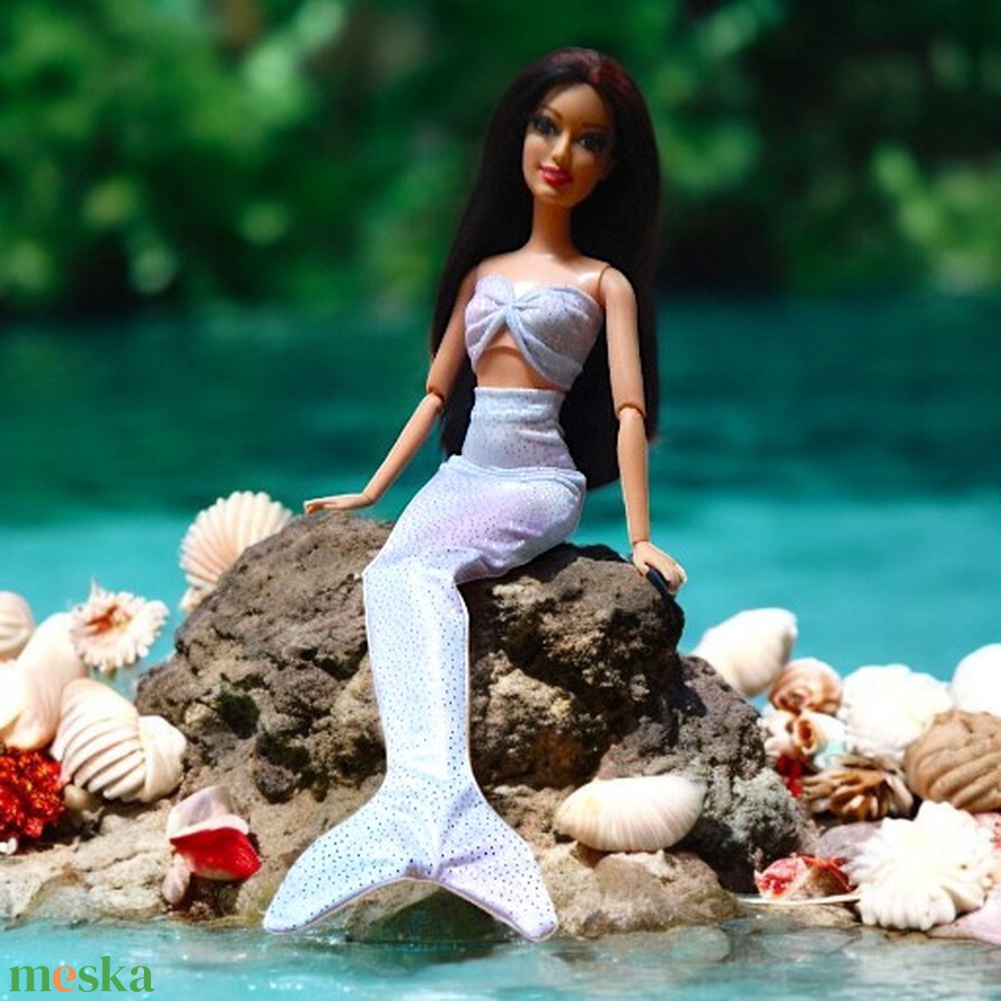 Csillogó rózsaszín sellő ruha szett - ruha barbie típusú babákhoz (a068rs) - játék & sport - baba & babaház - barbie ruhák - Meska.hu Csillogó rózsaszín sellő ruha szett - ruha barbie típusú babákhoz (a068rs) - játék & sport - baba & babaház - barbie ruhák - Meska.hu