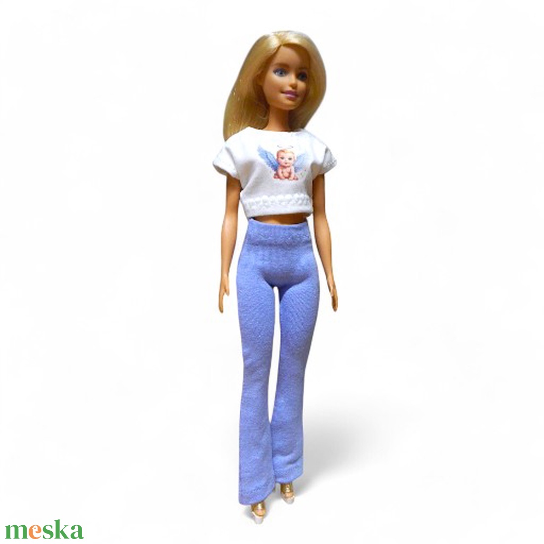 Kék trapéznadrág - ruha barbie típusú babákhoz (a040lk) - játék & sport - baba & babaház - barbie ruhák - Meska.hu Kék trapéznadrág - ruha barbie típusú babákhoz (a040lk) - játék & sport - baba & babaház - barbie ruhák - Meska.hu