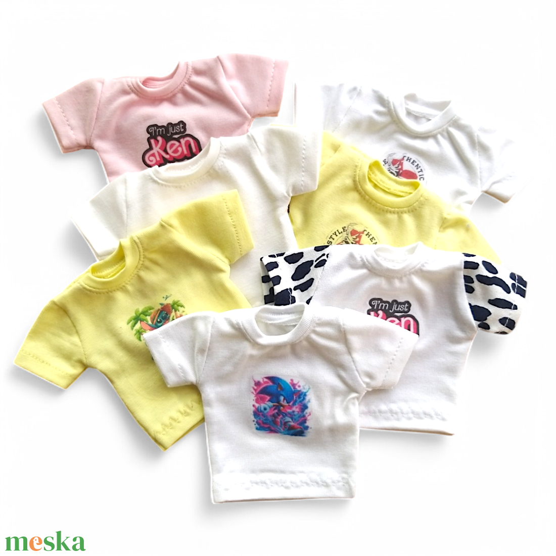 Fiú póló, Ken póló, Coca Cola mintával- ruha barbie típusú babákhoz (f007cc) - játék & sport - baba & babaház - barbie ruhák - Meska.hu