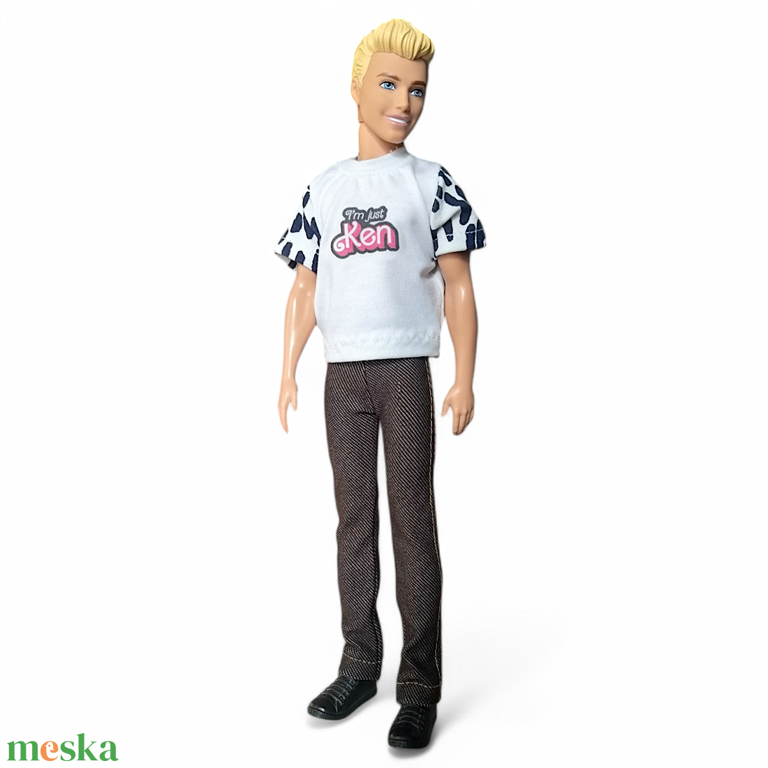Fiú póló, Ken póló, I'm just Ken mintával- ruha barbie típusú babákhoz (f007fk) - játék & sport - baba & babaház - barbie ruhák - Meska.hu Fiú póló, Ken póló, I'm just Ken mintával- ruha barbie típusú babákhoz (f007fk) - játék & sport - baba & babaház - barbie ruhák - Meska.hu