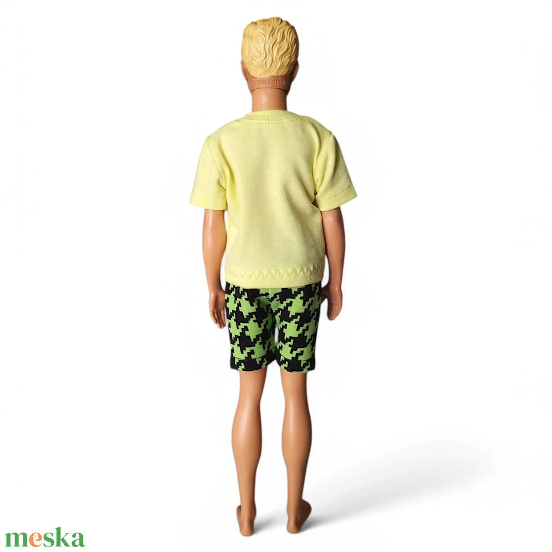 Fiú póló, Ken póló, Stitch mintával- ruha barbie típusú babákhoz (f007ss) - játék & sport - baba & babaház - barbie ruhák - Meska.hu