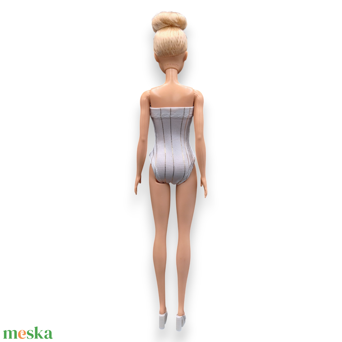Krém-arany barbie fürdőruha barbe típusú babákhoz(a044ca) - játék & sport - baba & babaház - barbie ruhák - Meska.hu