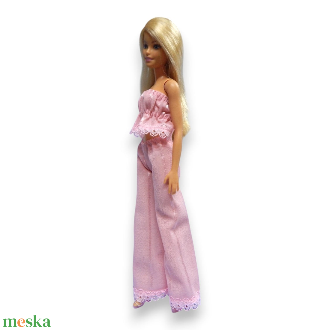 ÚJ! Puncs lenge nyári nadrágos szett  - ruha barbie típusú babákhoz (a094ps) - játék & sport - baba & babaház - barbie ruhák - Meska.hu