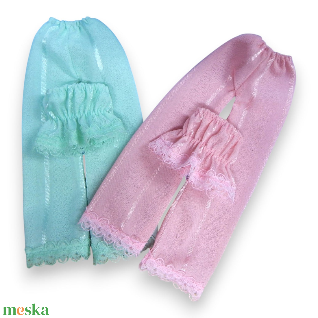 ÚJ! Puncs lenge nyári nadrágos szett  - ruha barbie típusú babákhoz (a094ps) - játék & sport - baba & babaház - barbie ruhák - Meska.hu