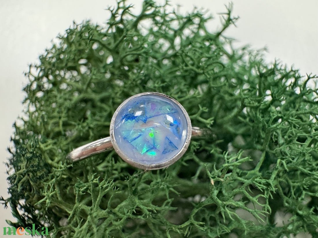 Hajnali harmat gyűrű - ékszer - gyűrű - vékony gyűrű - Meska.hu