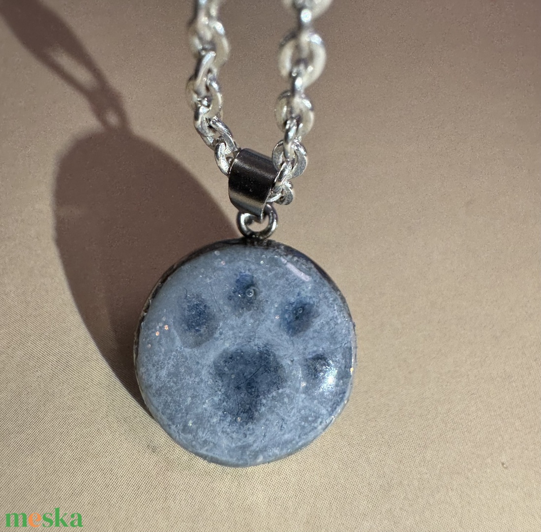 Nilsson havas mancslenyomata - nyaklánc  - ékszer - nyaklánc - medálos nyaklánc - Meska.hu